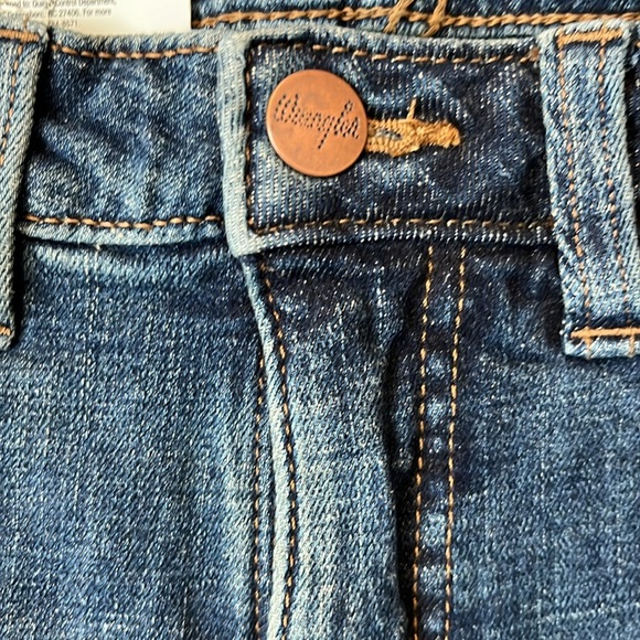 Wrangler Women's Flare Jeans - Dark Blue - Picture 7 of 10